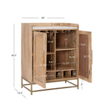 Raphael Cane Bar Cabinet