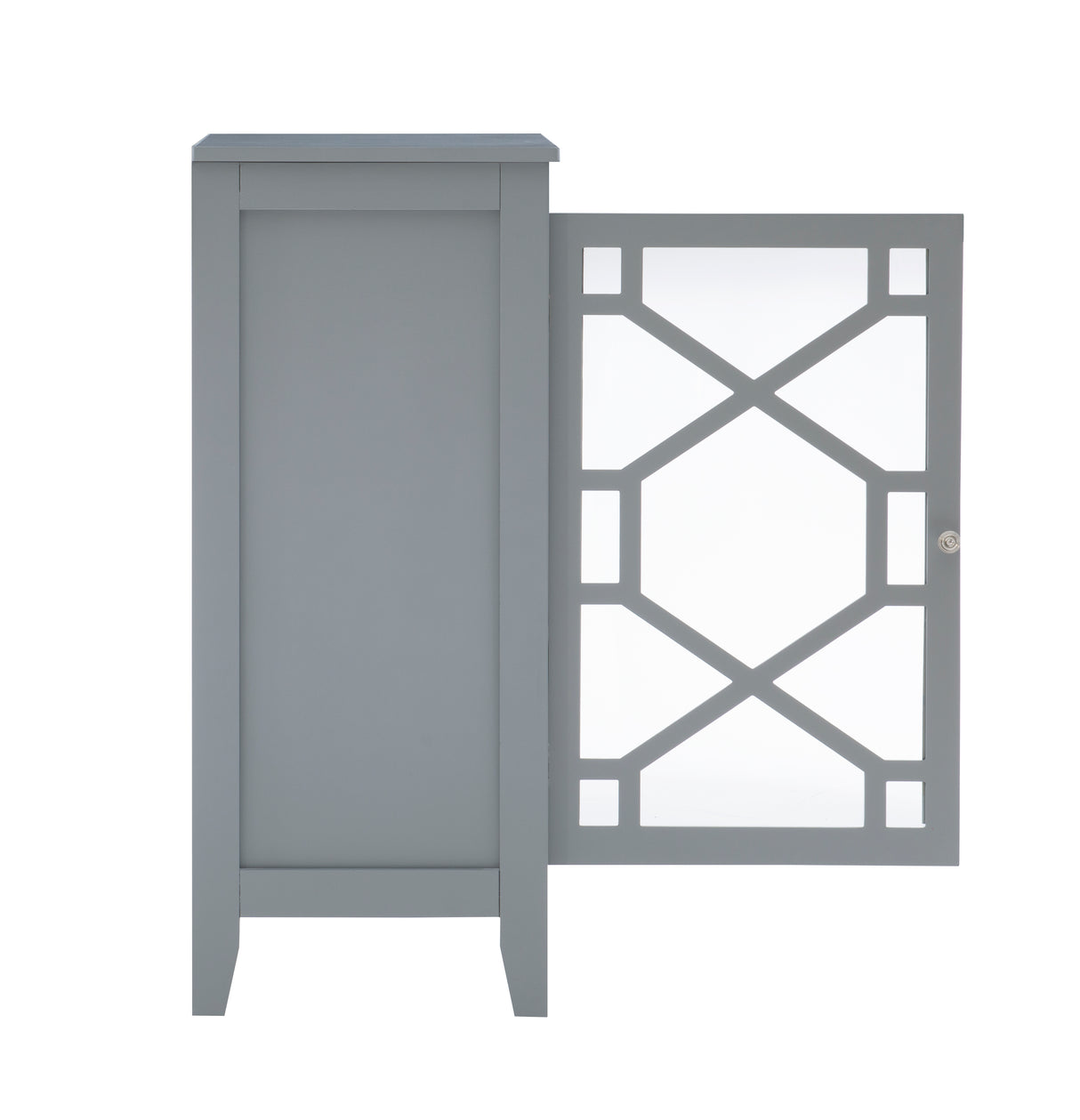 Fetti Small Wood Cabinet