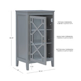 Fetti Small Wood Cabinet
