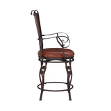 Beatrix Big And Tall Armed Stool