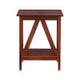 Titian Brown End Table
