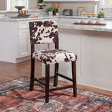 Corey Cow Print Stool