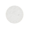 Aurora White Marble Black Adjustable Drink Table
