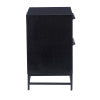 Raphael Cane Two Drawer Table