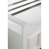 Laredo White Storage Bench
