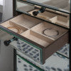 Heather Mirror And Wood Jewelry Armoire