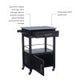 Mitchell Cart With Granite Top