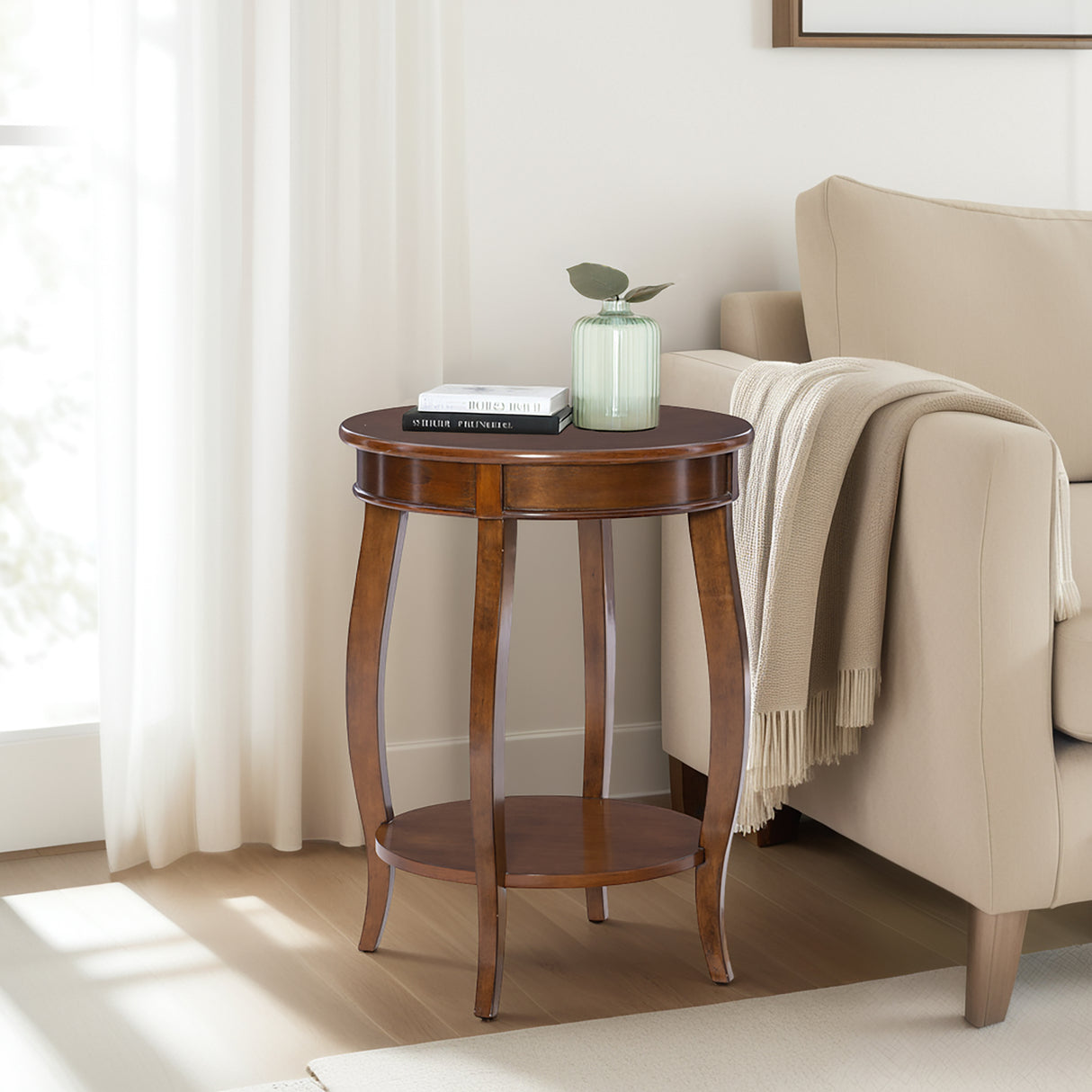 Rainbow Round Side Table