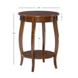 Rainbow Round Side Table