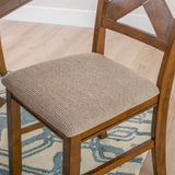 Kraven Dark Hazelnut Dining Set