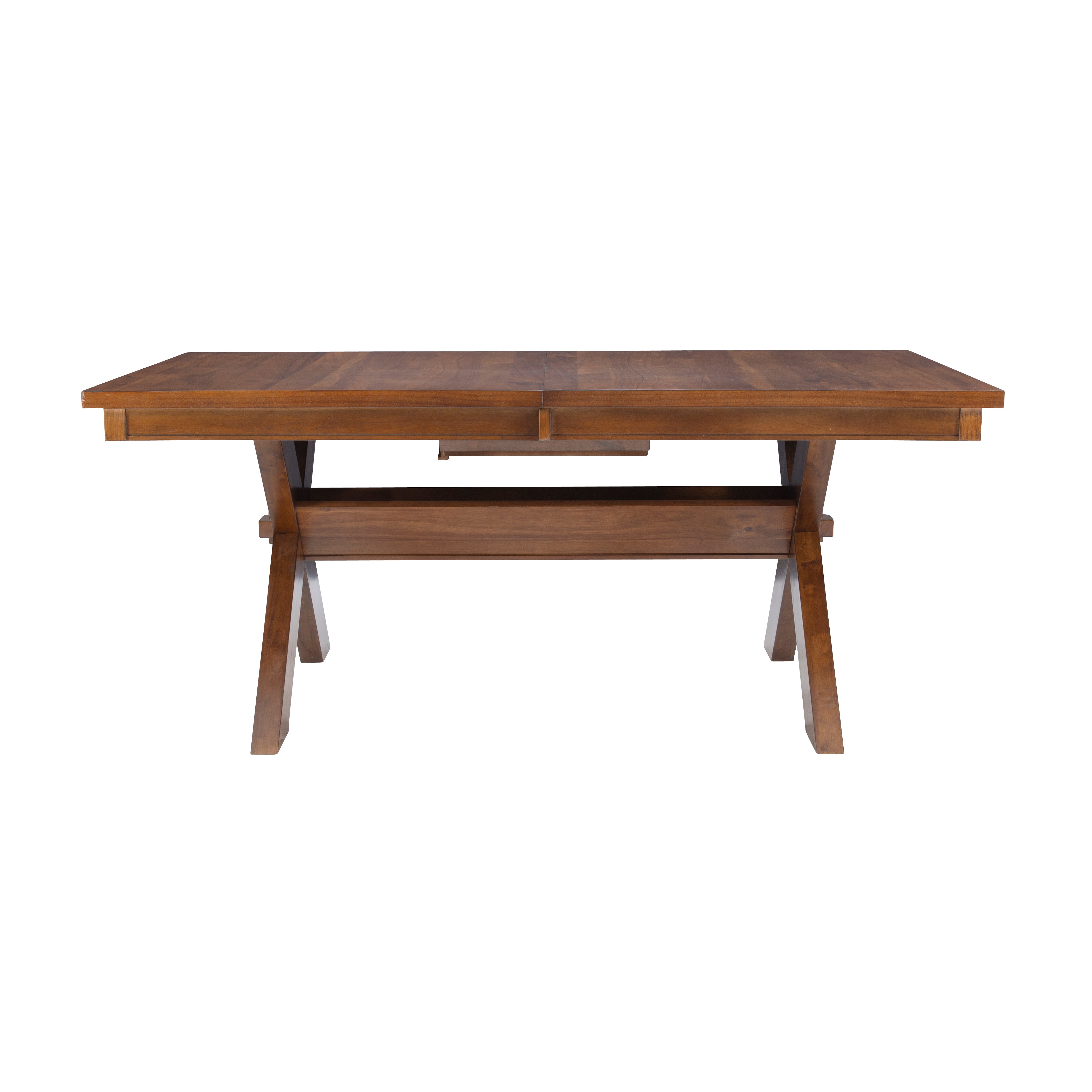 Kraven Dark Hazelnut Dining Table – Linon Home & Design LLC