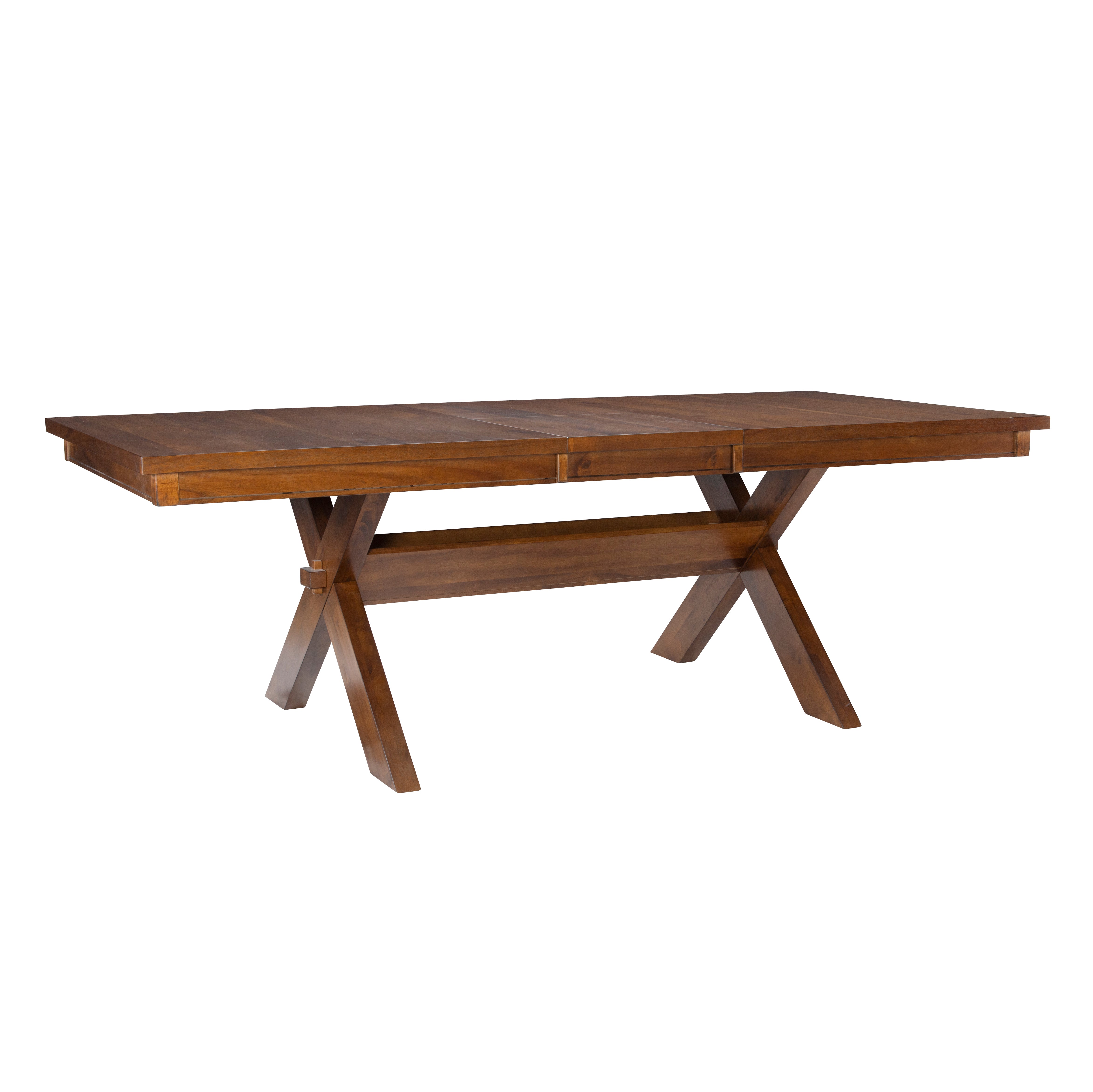 Kraven Dark Hazelnut Dining Table – Linon Home & Design LLC
