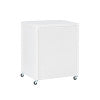 Peggy White File Cabinet