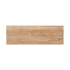Heidi Natural 2 Door Carved Cabinet