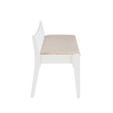 Beaux Cane Back Bench