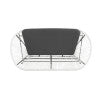 Anson White Loveseat