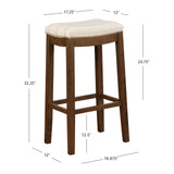 Claridge Linen Stool