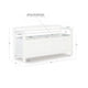 Laredo White Storage Bench