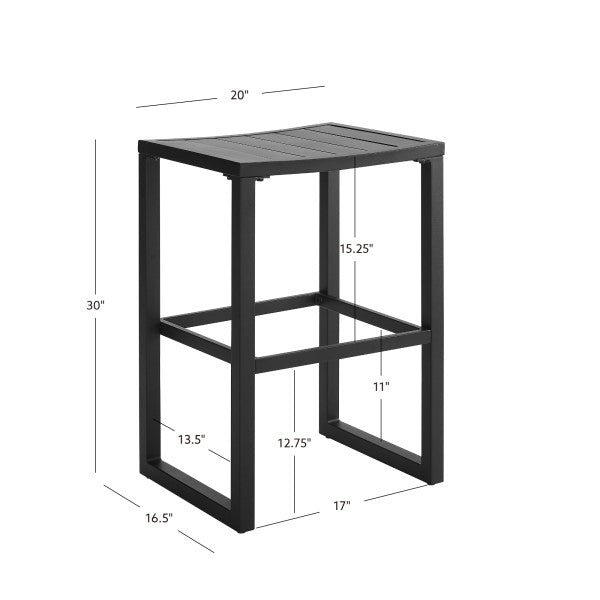 Alora Aluminum Barstool