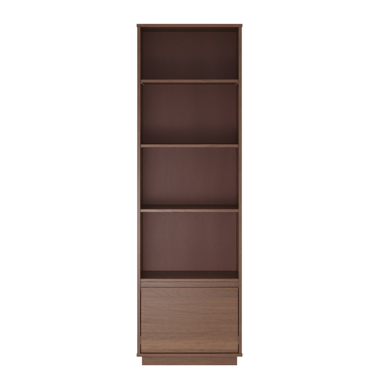 Maxton Mid Century Bookcase 1 Drawer