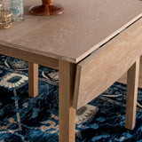 Torino Black Square Drop Leaf Table