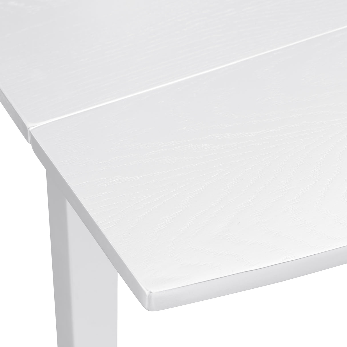 Torino Black Square Drop Leaf Table