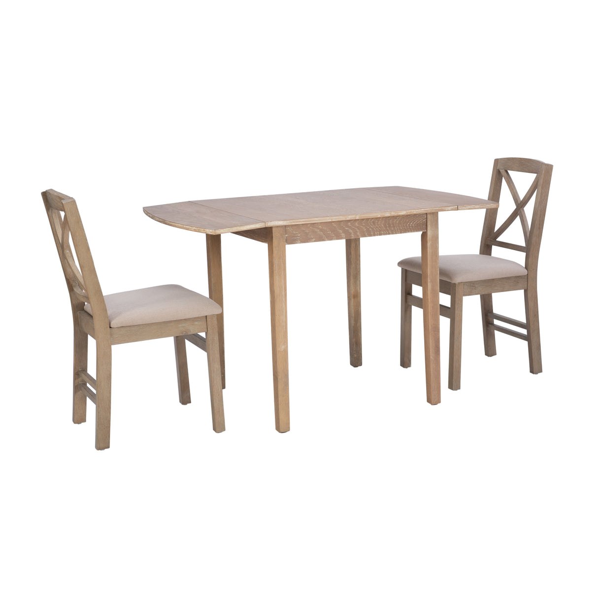 Torino 3 Pc Drop Leaf Dining Set