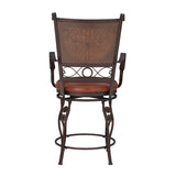 Beatrix Big And Tall Armed Stool