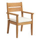 Cannon 5PC Outdoor Dining Set with Benches