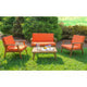 Cosgrove 4PC Patio Chat Set