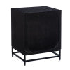 Raphael Cane Two Drawer Table