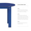Adirondack Outdoor End Table