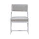 Atlas 2 Position Sled Base Chair White