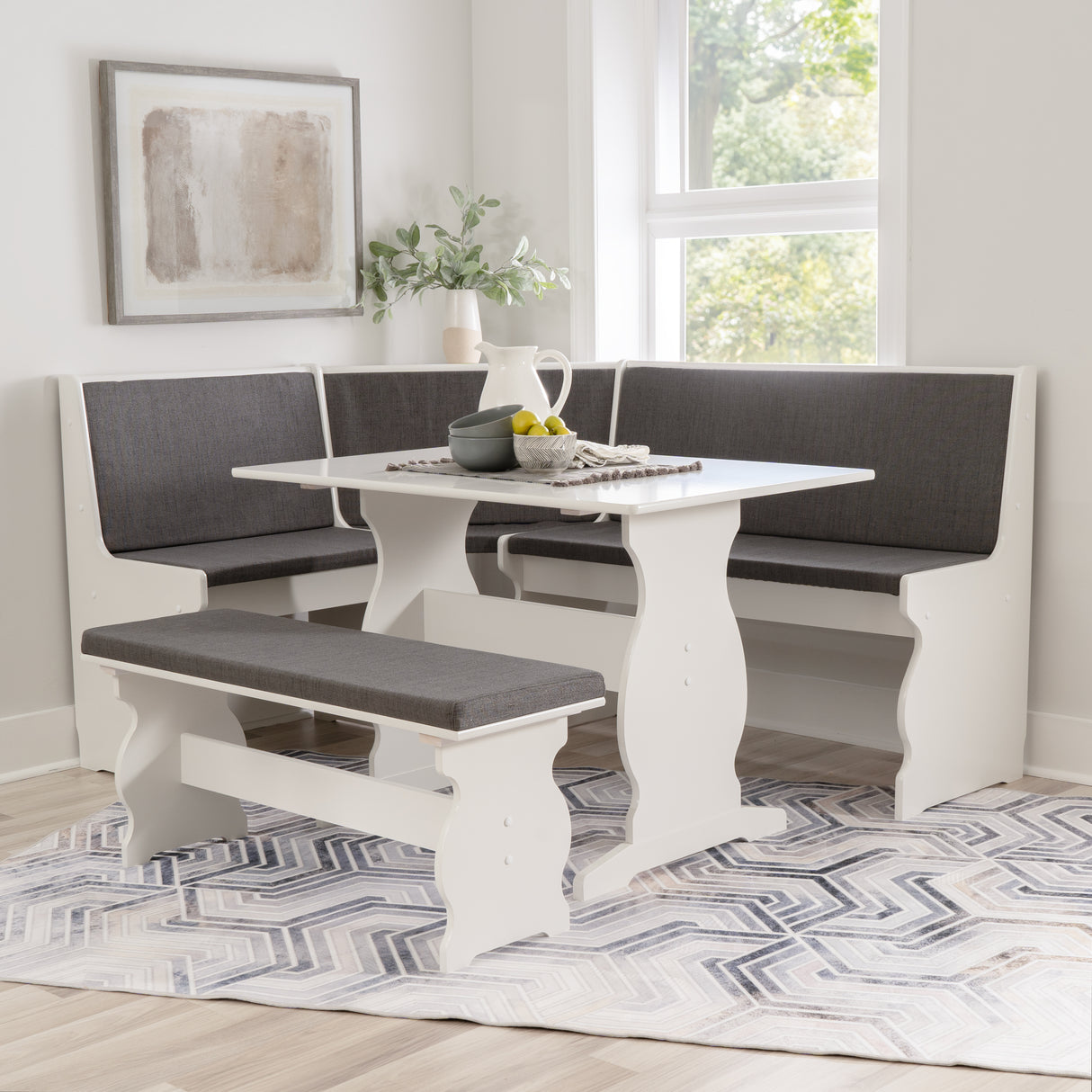 Sierra Upholstered Nook Set