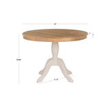 Norah Black Pedestal Table