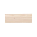 Norah Grey Maple Trestle Bench