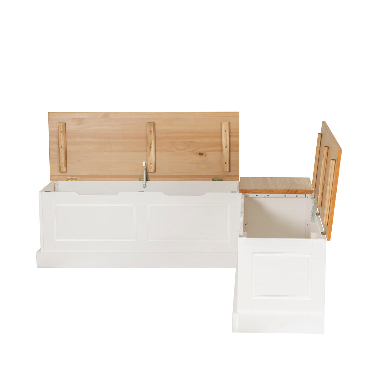 Norah Backless Corner Nook with 5-Piece Cushion Set