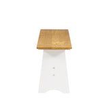 Pender Honey White Large Backless Bench