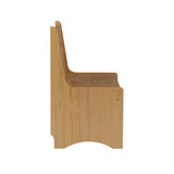 Pender Honey Small Back Rest Bench