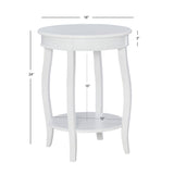 Rainbow Round Side Table