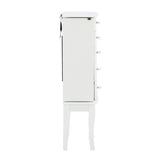 Jasmine White Jewelry Armoire