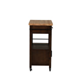 Fino Brown Kitchen Cart