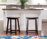 Saddle Dark Brown Stool