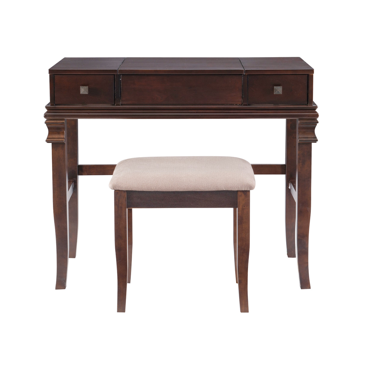 Angela Walnut Vanity Set