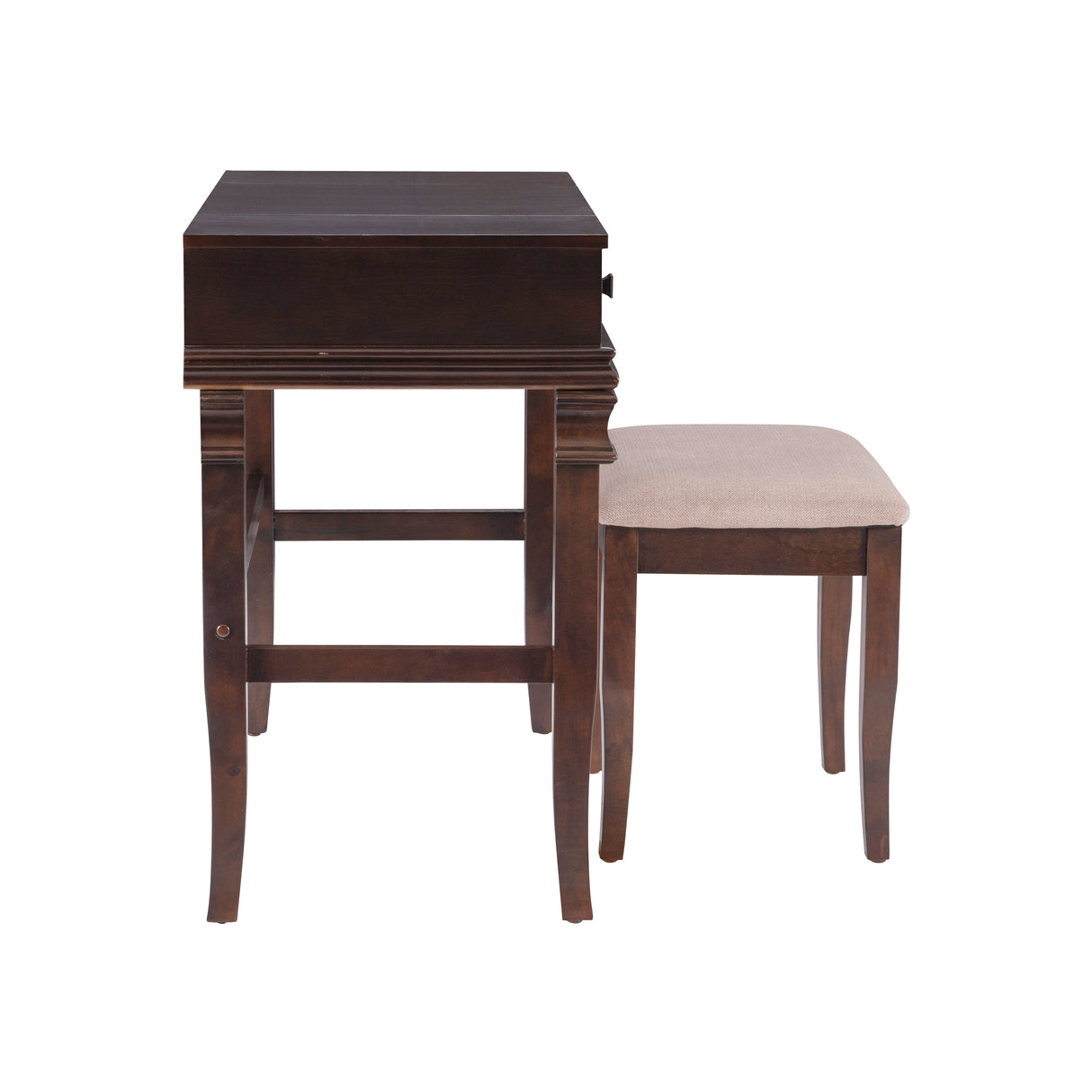 Angela Walnut Vanity Set