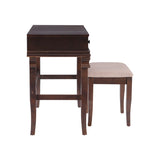 Angela Walnut Vanity Set