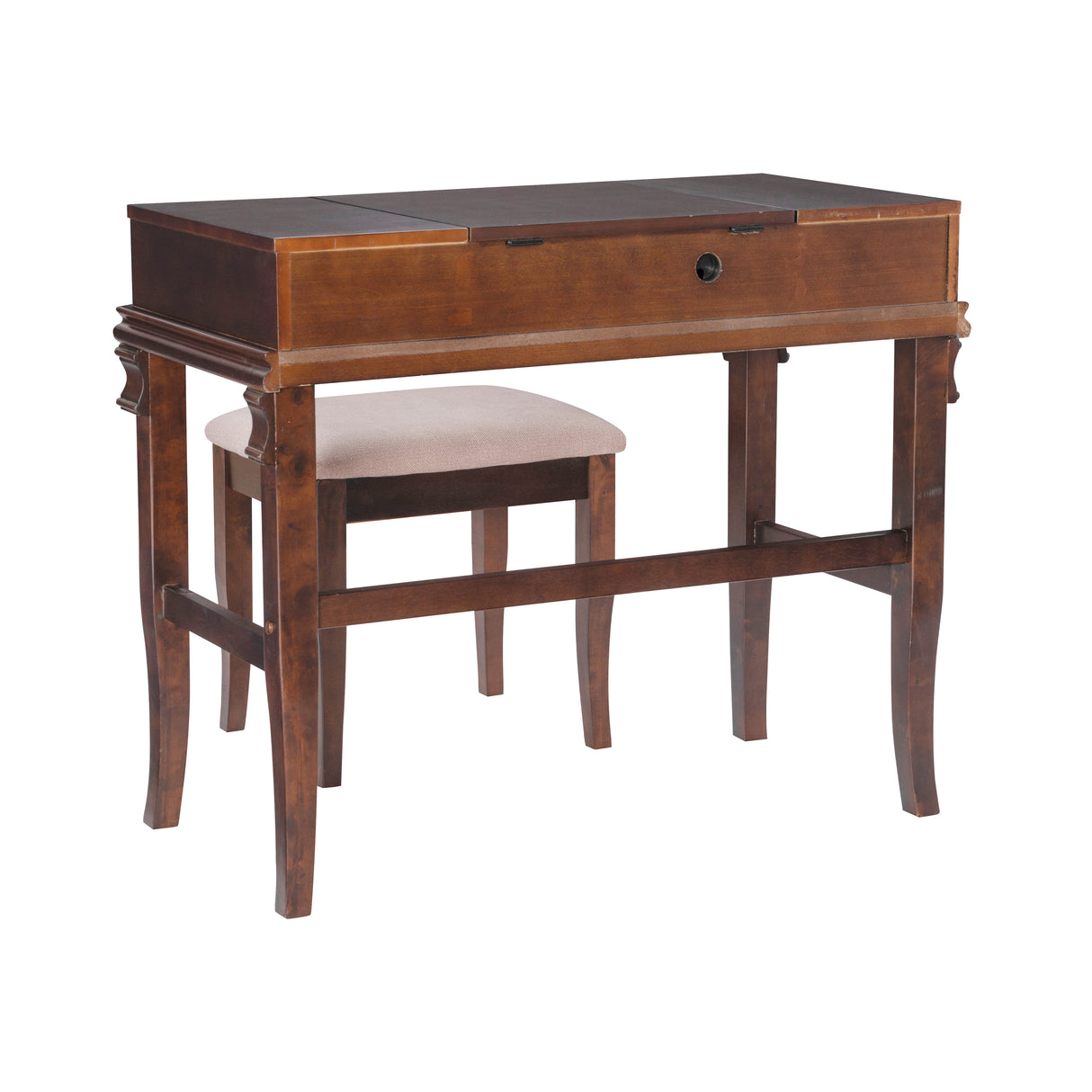 Angela Walnut Vanity Set