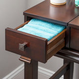 Angela Walnut Vanity Set