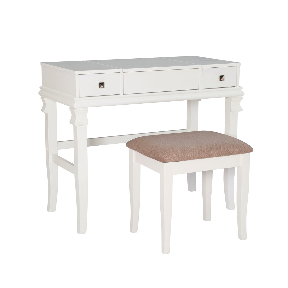 Angela Walnut Vanity Set