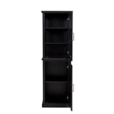 Scarsdale Tall Black Cabinet